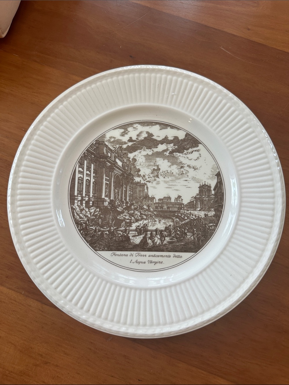 vintage Wedgwood "Piranesi"  the Trevi Fountain in Rome